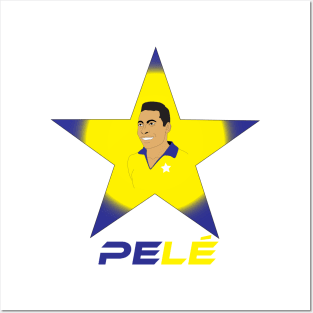 Pelé brazil 10 king of world Posters and Art